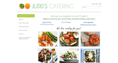Desktop Screenshot of juddscatering.com